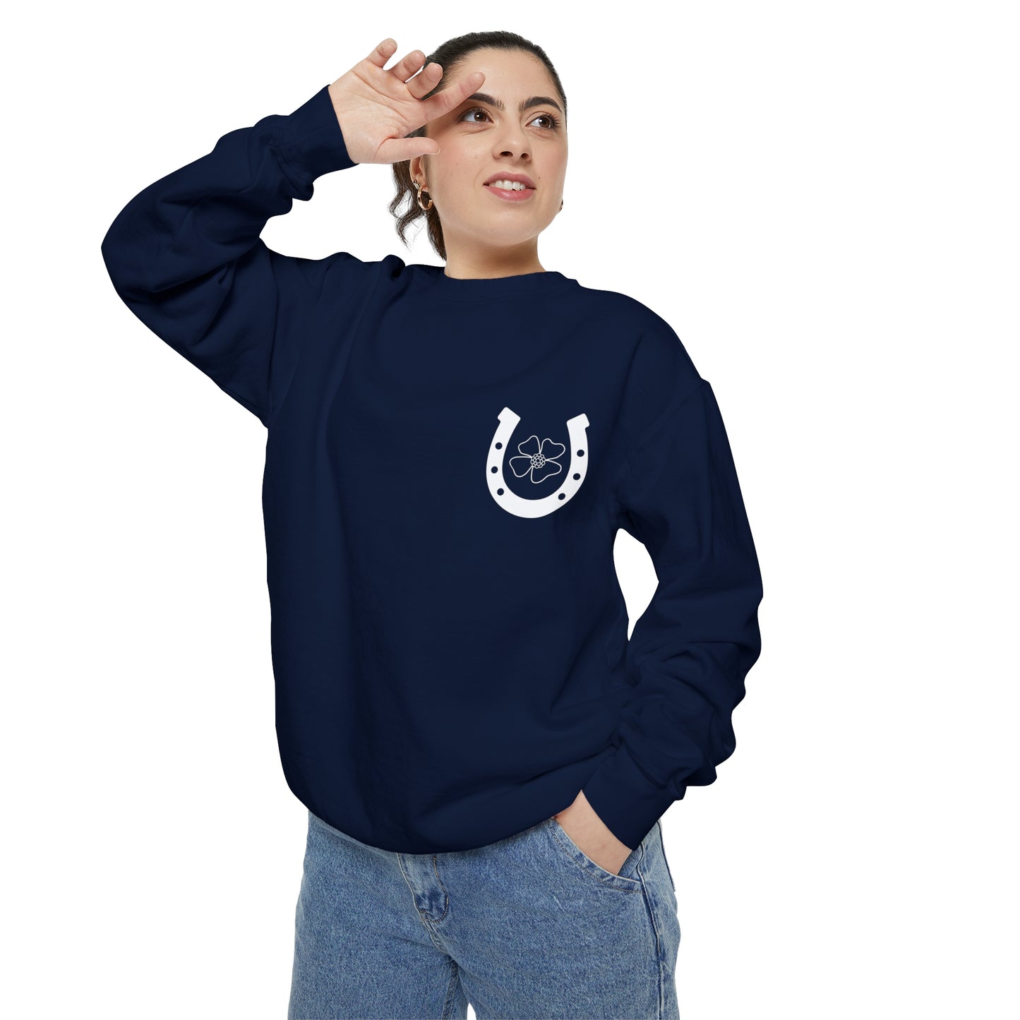 Eyes Up Heels Down Sweatshirt