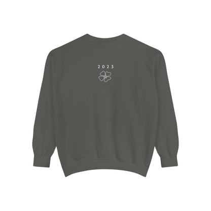 2023 Green Shavings Comfort Colors Sweatshirt - Plain Back