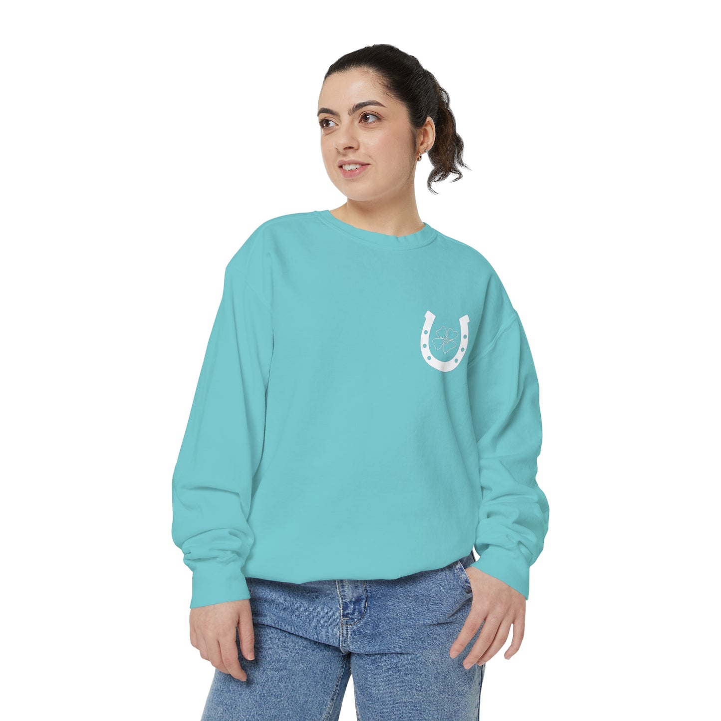 Eyes Up Heels Down Sweatshirt