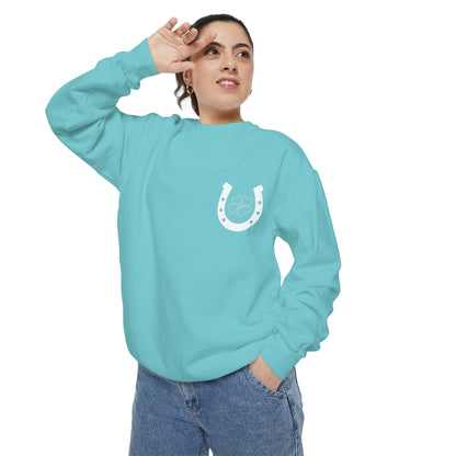 Eyes Up Heels Down Sweatshirt