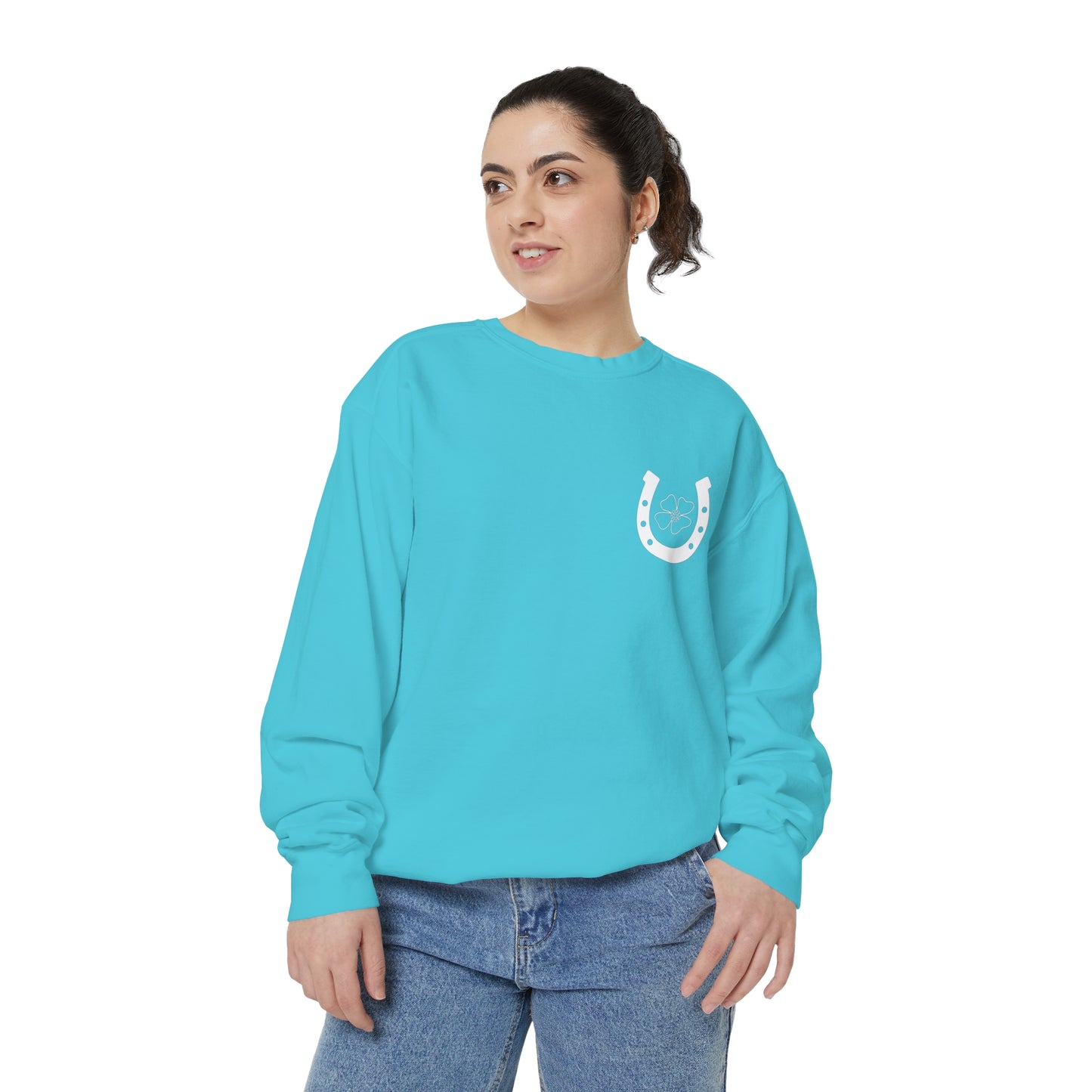 Eyes Up Heels Down Sweatshirt