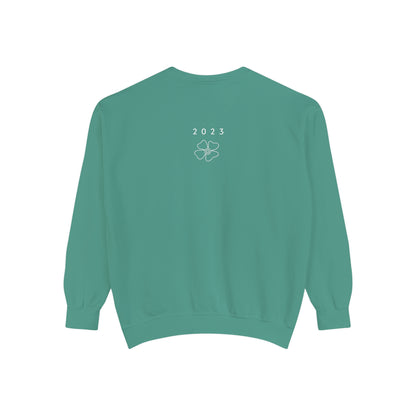 2023 Green Shavings Comfort Colors Sweatshirt - Plain Back