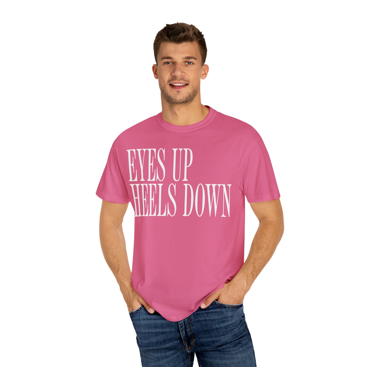 Eyes Up Heels Down Tee