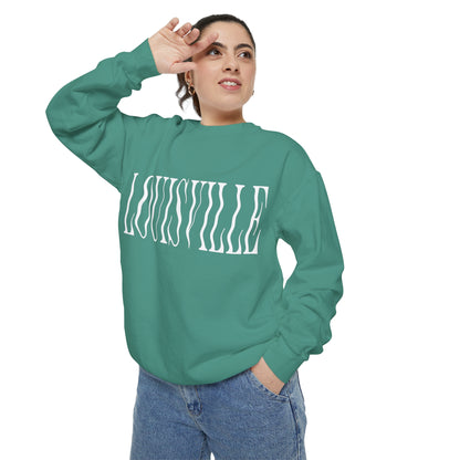 2023 Green Shavings Comfort Colors Sweatshirt - Plain Back