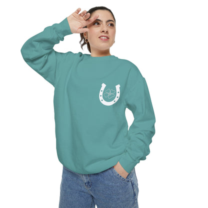 Eyes Up Heels Down Sweatshirt