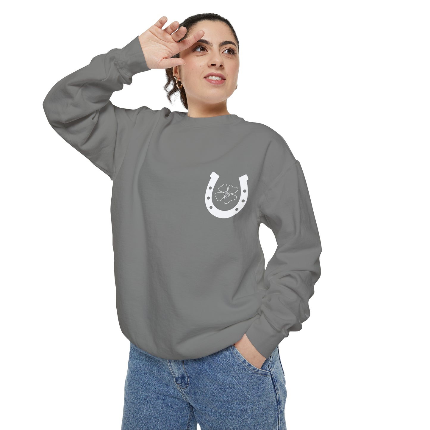 Eyes Up Heels Down Sweatshirt