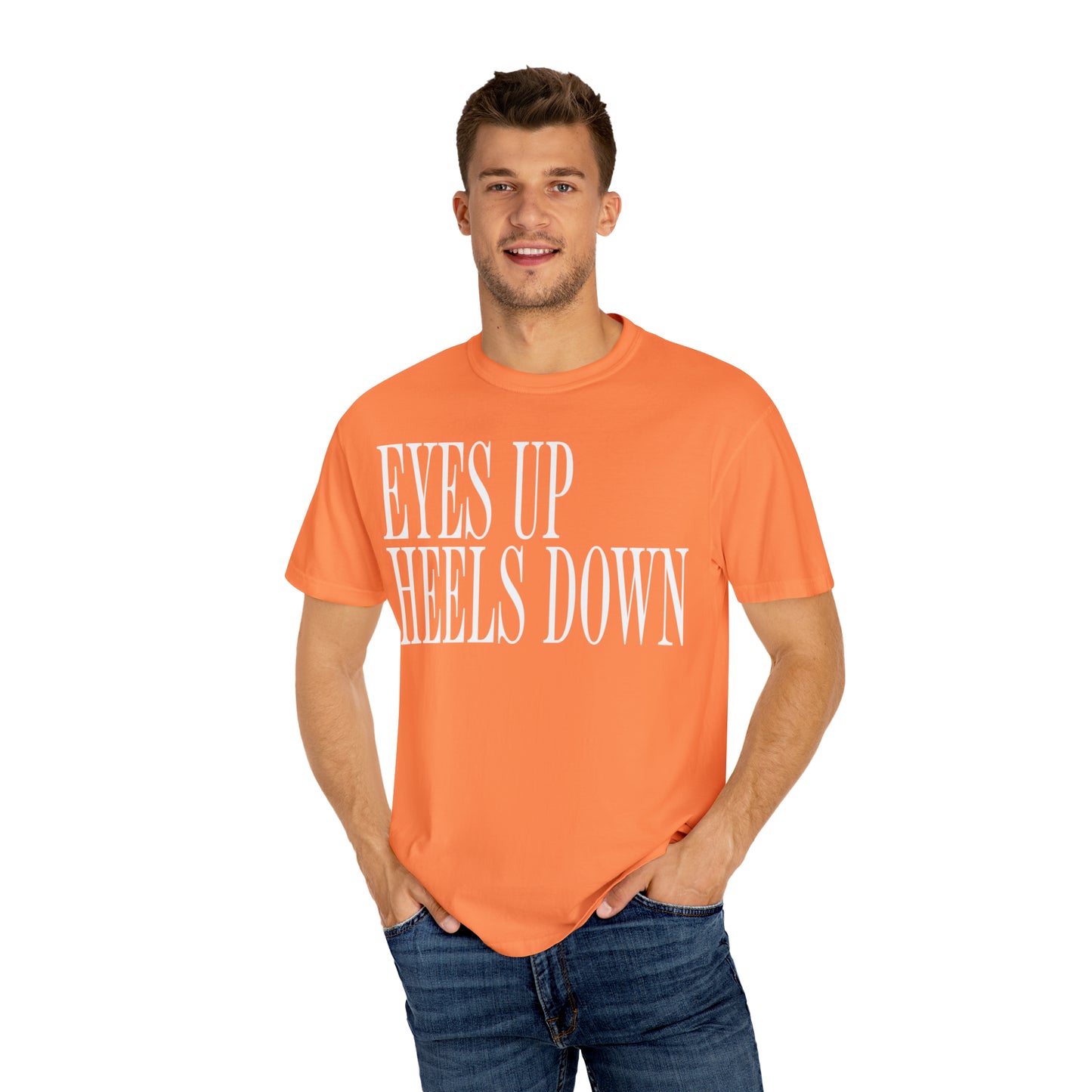 Eyes Up Heels Down Tee