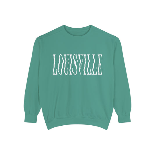 2023 Green Shavings Comfort Colors Sweatshirt - Plain Back