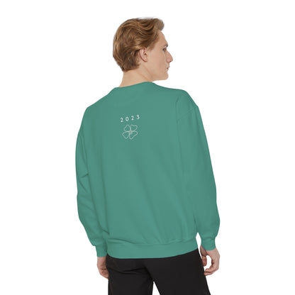 2023 Green Shavings Comfort Colors Sweatshirt - Plain Back