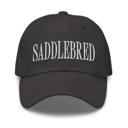 Saddlebred Embroidered Dad Hat