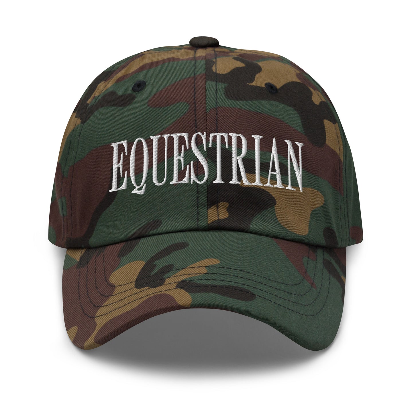 Equestrian Embroidered Dad Hat