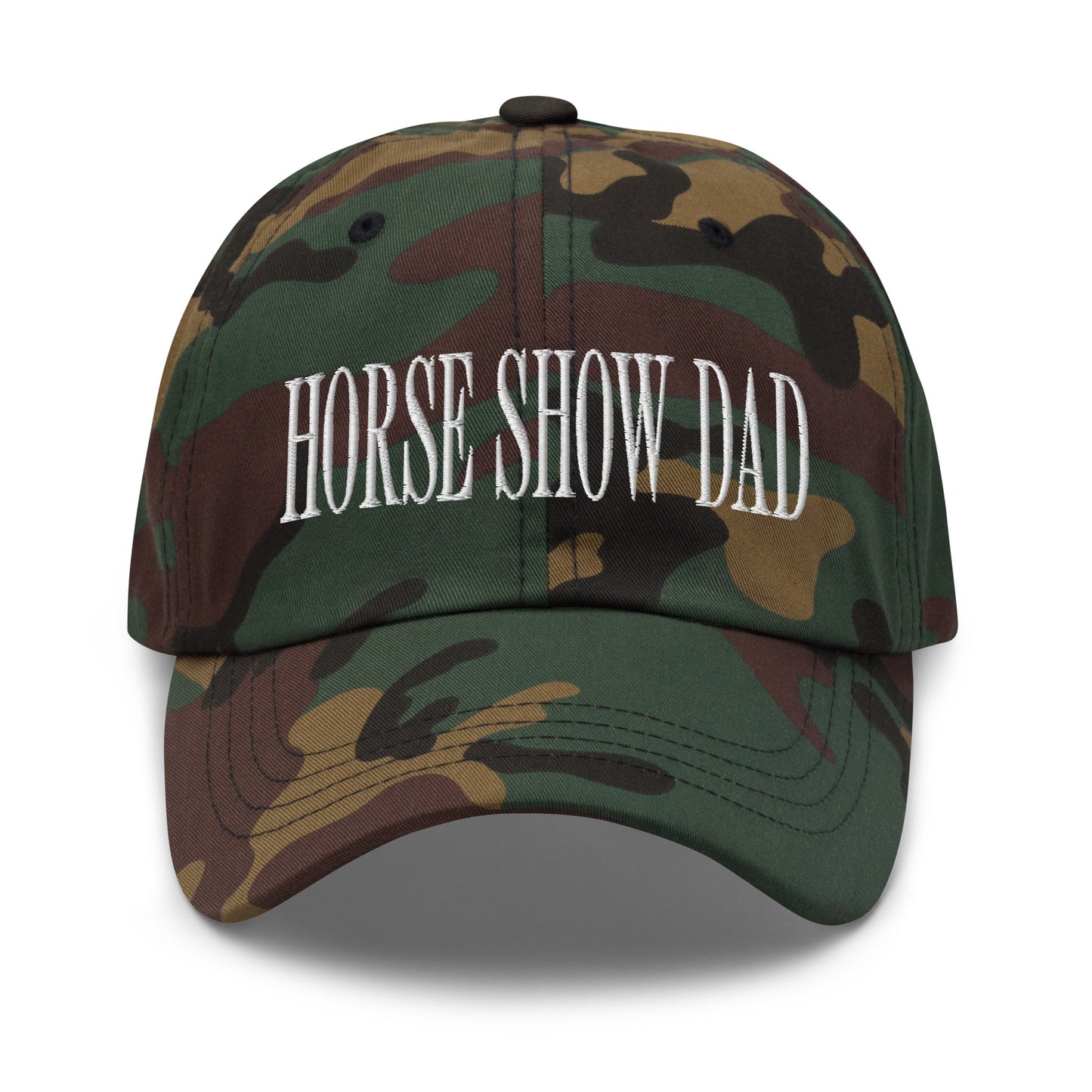 Horse Show Dad Embroidered Dad Hat