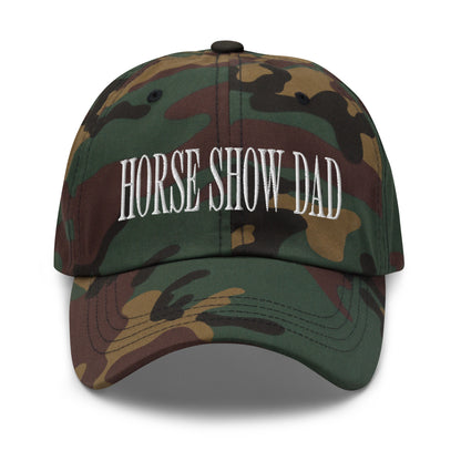 Horse Show Dad Embroidered Dad Hat