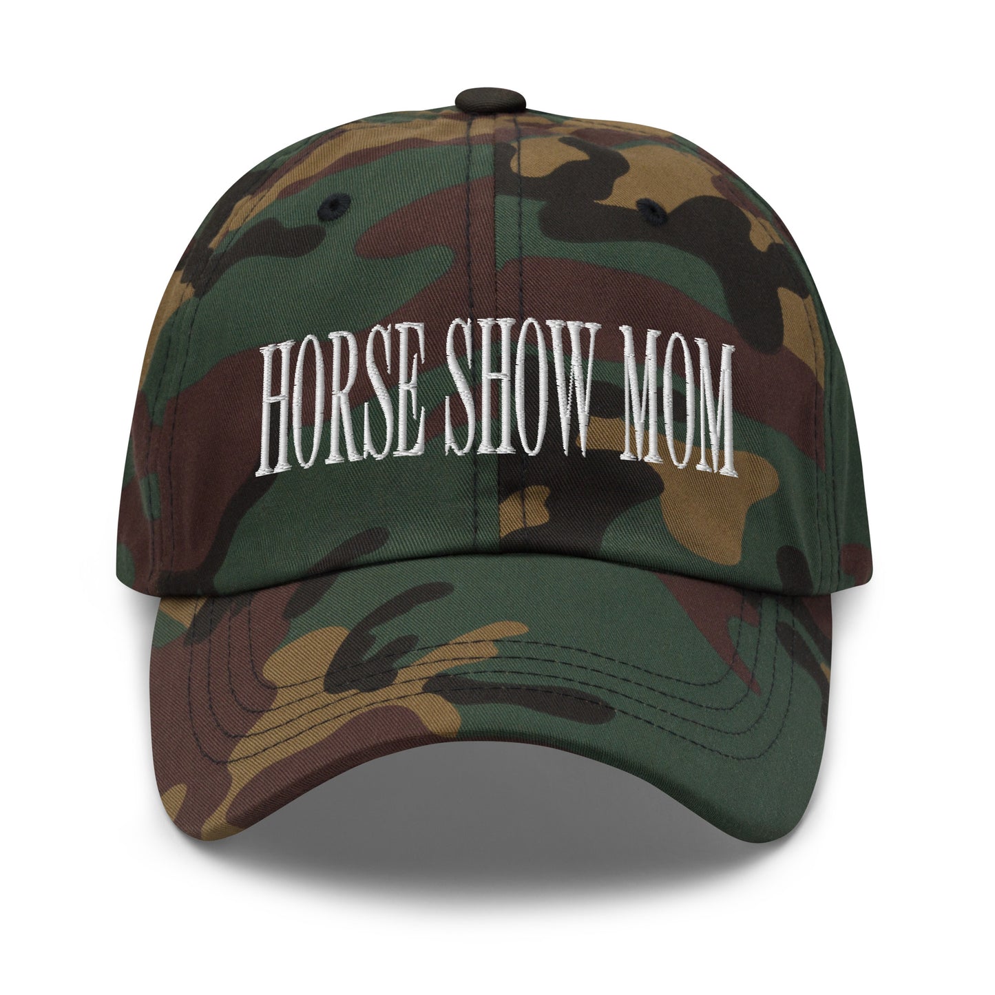 Horse Show Mom Embroidered Dad Hat