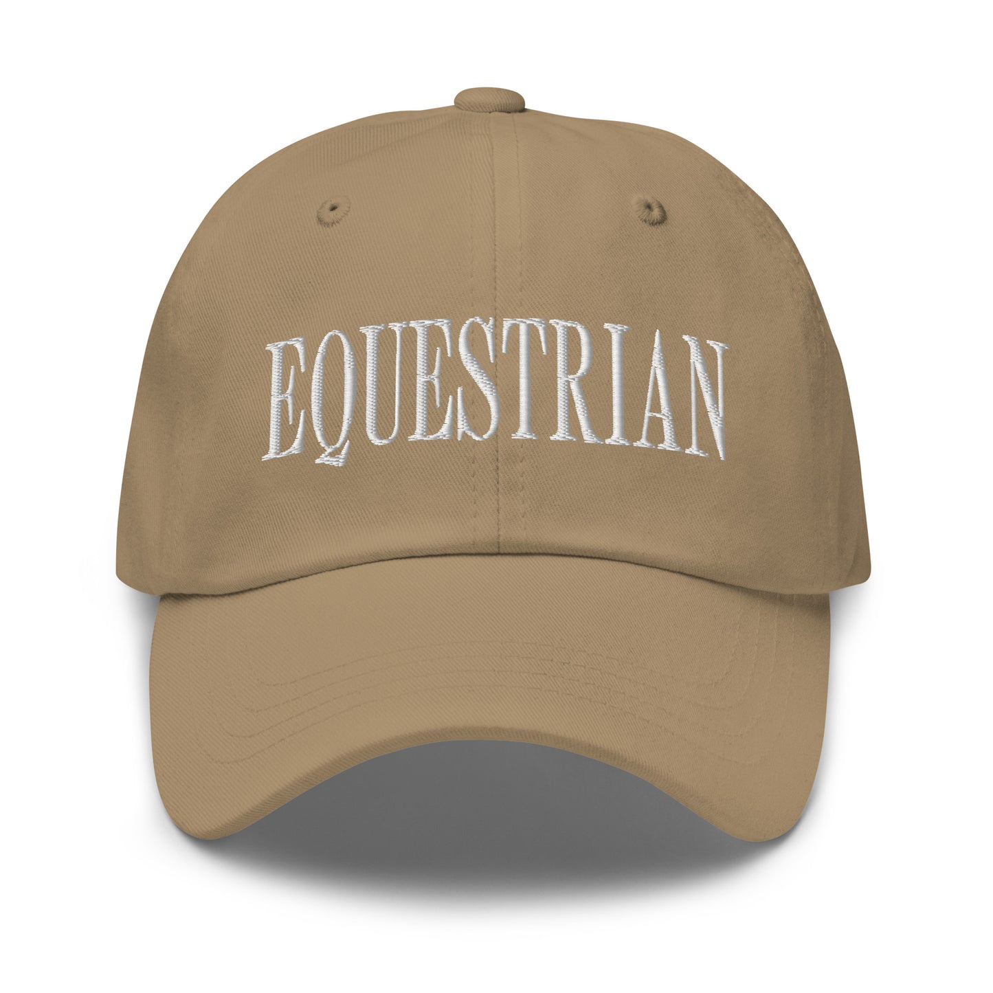 Equestrian Embroidered Dad Hat