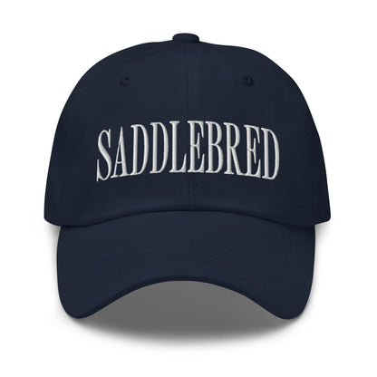 Saddlebred Embroidered Dad Hat