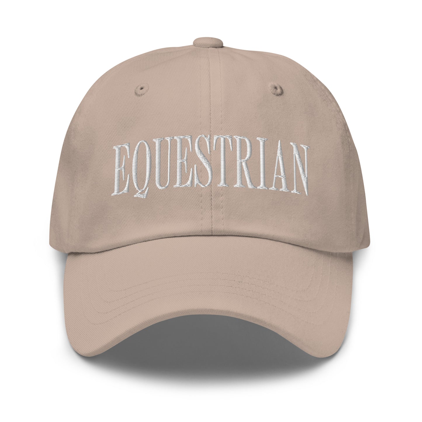 Equestrian Embroidered Dad Hat