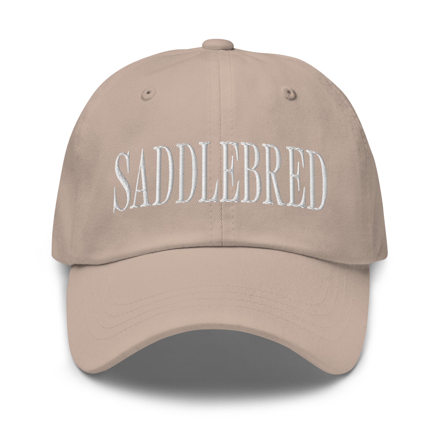 Saddlebred Embroidered Dad Hat