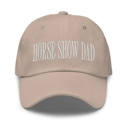 Horse Show Dad Embroidered Dad Hat