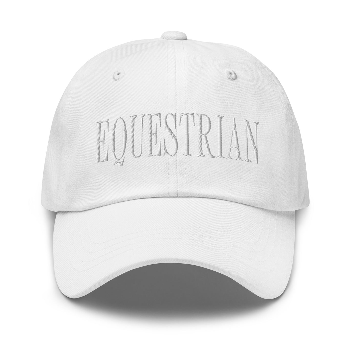 Equestrian Embroidered Dad Hat