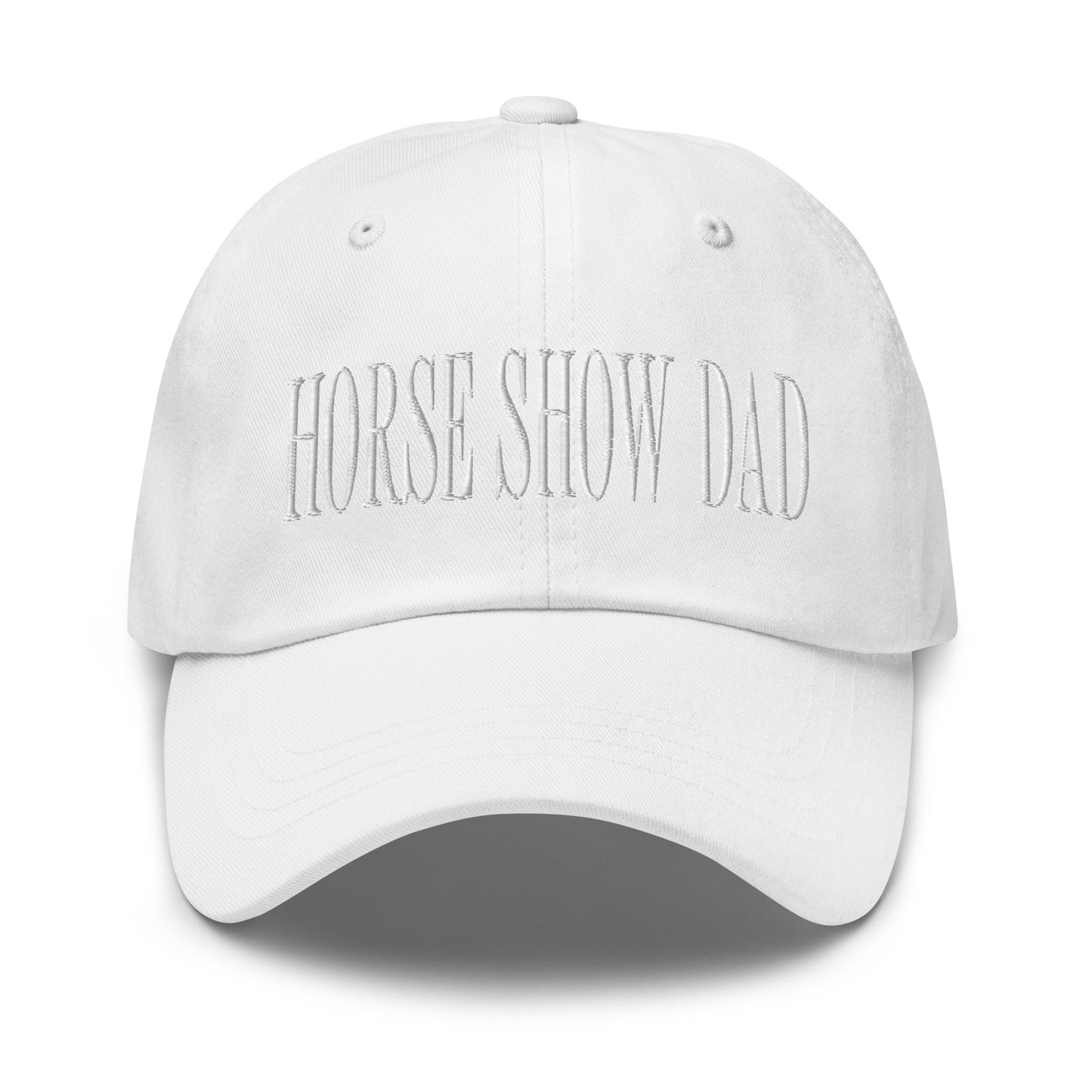 Horse Show Dad Embroidered Dad Hat